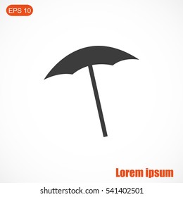  beach umbrella vector