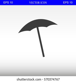  beach umbrella vector