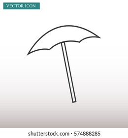  beach umbrella vector