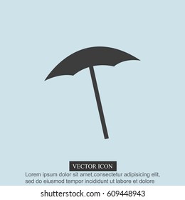  beach umbrella vector