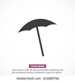  beach umbrella vector