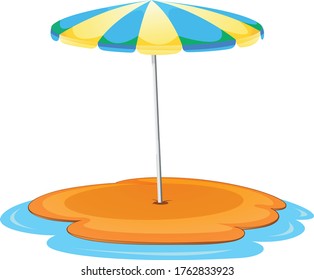 Sonnenschirm, Vektorkunst und Illustration