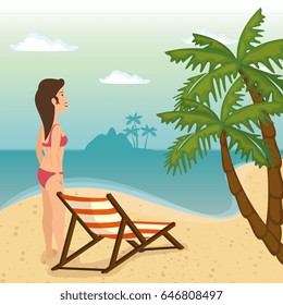 Beach vacation design