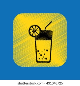 beach vacation icon design 