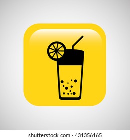 beach vacation icon design 