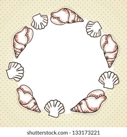 Beach, Vacations and Travel concept. Vector Illustration