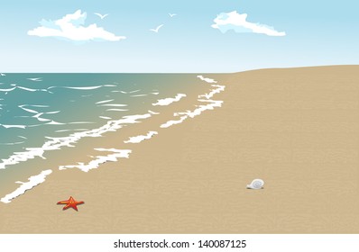 Beach vector