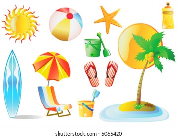beach vector