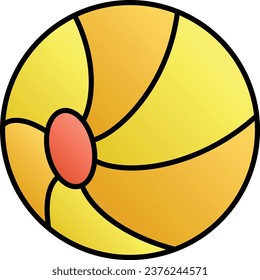 icono de diseño de vector de playa para descargar.eps