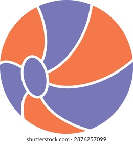 icono de diseño de vector de playa para descargar.eps