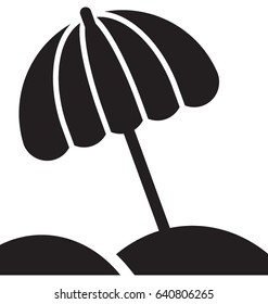 Beach Vector Icon