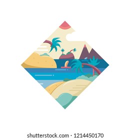 Beach Vector Illustration