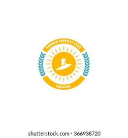 Beach Vector Template