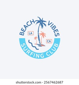 Beach Vibes Surfing club summer prints