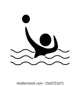 Beach volleyball. Summer sports icons, vector pictograms for web, print and other projects. Sports icons for international sports championships or events.