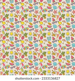 Beachy pattern, background, seaside, seashore