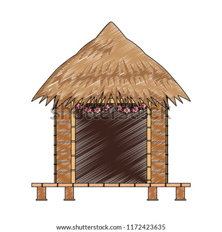 Beack kiosk stand scribble