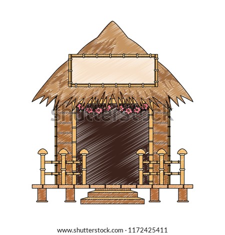 Beack kiosk stand scribble