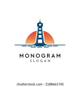 beacon camera logo with film clip for corporate business