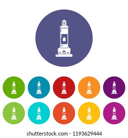 Beacon icon. Simple illustration of beacon vector icon for web