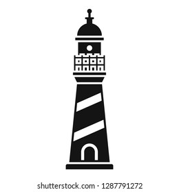 Beacon icon. Simple illustration of beacon vector icon for web design isolated on white background