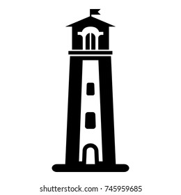 Beacon icon. Simple illustration of beacon vector icon for web