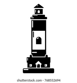 Beacon icon. Simple illustration of beacon vector icon for web