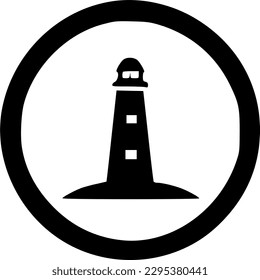 beacon icon vector symbol design illustration