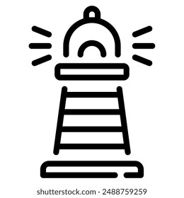 Beacon icon for web, app, infographic, etc