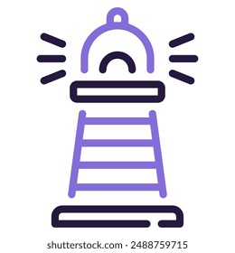 Beacon icon for web, app, infographic, etc