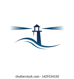 a Beacon Lighthouse logo design
