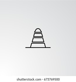 beacon vector icon, can be used for web and mobile design