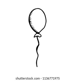 bead drawing handmade monochrome vector. isolated on white background.
