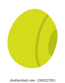 Bead element for create bracelets flat icon. Vector illustration