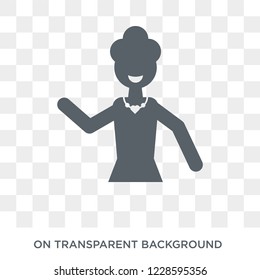 Bead icon. Trendy flat vector Bead icon on transparent background from Activity and Hobbies collection. 