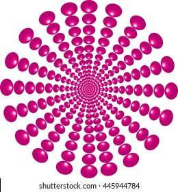 bead with vector border 