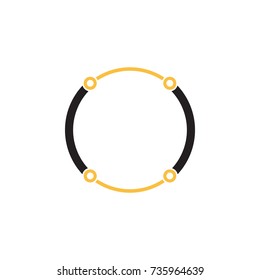 beaded bracelet flat icon. You can be used beaded bracelet icon for several purposes like: websites, UI, UX, print templates, presentation templates, info-graphics, web and mobile phone apps.
