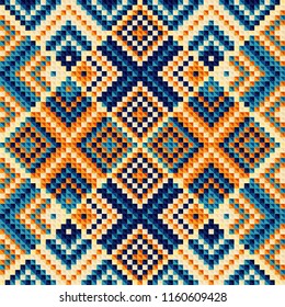 Beading design, tribal design, tribal beads, bead necklace, african beads, ethnic seamless pattern, embroidery cross, squares, diamonds, chevrons. 