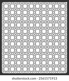 Beading graph paper seamless pattern composed of repeating patterns. Print wallpaper. Vector illustration