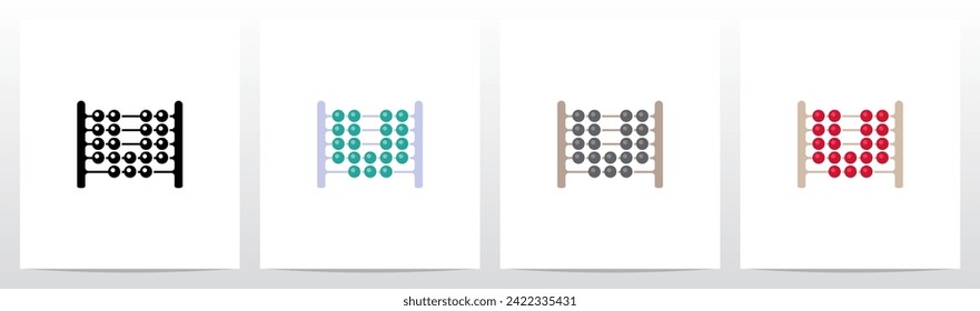 Bebidas Letra abacus Diseño U
