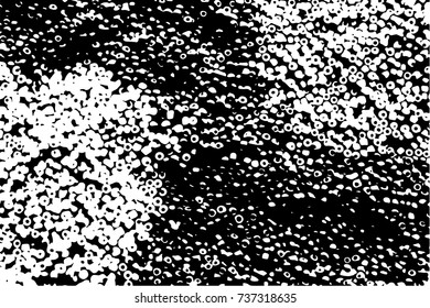 Beads black and white background