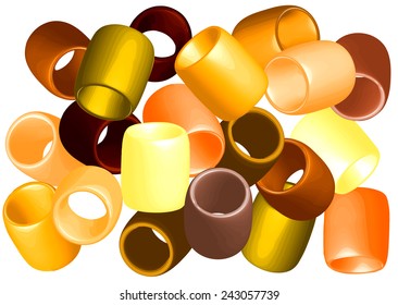 beads cut out