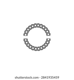 beads icon illustration elemnt design