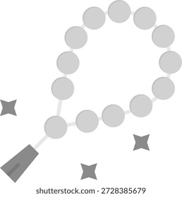 Beads Linha vetor Ícone Design