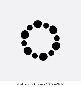 beads necklaces icon sign signifier vector