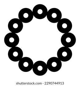 beads vector icon illustration asset