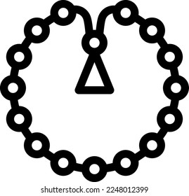 ilustración de abalorios Vector sobre un fondo transparente. Símbolos de calidad premium. Iconos delgados para el concepto y el diseño gráfico.