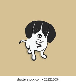 ビーグル 犬 のイラスト素材 画像 ベクター画像 Shutterstock