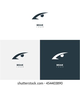 Beak Logo,Vector illustration