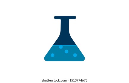 
Beaker icon. High quality logo for web site design and mobile apps. Vector illustration on a white background.
